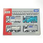 ** TOMICA Tomica миникар Giga & Elf грузовик комплект 4 шт. комплект TOMY Tommy немного царапина . загрязнения есть 