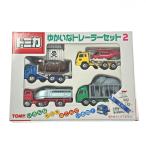 ** TOMICA Tomica .... трейлер 2(4 шт. комплект ) TOMY Tommy немного царапина . загрязнения есть 