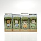 ** Sylvanian Families овца * желудь мышь * олень * шелк кошка. младенец 4 body комплект немного царапина . загрязнения есть 