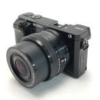☆☆ SONY ソニー ミラーレス一眼カメラ α6000 パワーズームレンズキット ILCE-6000L ブラック やや傷や汚れあり