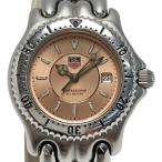 ☆☆ TAG HEUER タグホイヤー セル デイト WG131D ピンク クォーツ レディース 腕時計 傷や汚れあり