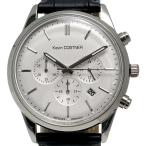 ☆☆ JACQUES LEMANS ジャックルマン ケビンコスナー コレクション クロノグラフ KC-103 ホワイト クォーツ メンズ 腕時計 やや傷や汚れあり