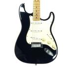 FENDER USA крыло USA электрогитара AM STD STRAT MN BLK жесткий чехол имеется царапина . загрязнения есть 