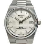 TISSOT ティソ PRX パワーマティック80 T137.207.11.111.00 ホワイト 自動巻き メンズ 腕時計 箱有 やや傷や汚れあり