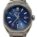 SEIKO セイコー アストロン ネクスター 7B72-0AF0 ブルー 電波ソーラー メンズ 腕時計 箱有 ASTRON やや傷や汚れあり