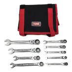 ^^ TONE тон колеблющийся трещоточный гаечный ключ очки ключ 9 позиций комплект немного царапина . загрязнения есть 