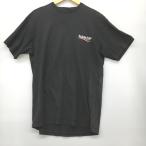 △△ BALENCIAGA バレンシアガ Tシャツ 夏物 SIZE XS メンズ up57 2018 00296 ブラック やや傷や汚れあり