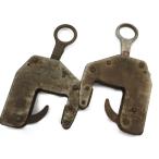 ^^ SUPER бетон специальный подвешивание зажим 2 шт. комплект SKC-250 серебряный царапина . загрязнения есть 