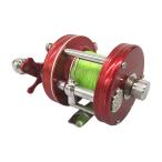 ^^ Abu Garcia Abu Garcia ABU обе ось катушка Ambassador NO.5000 красный foot No.801330 линия есть немного царапина . загрязнения есть 