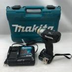 ◇◇ MAKITA マキタ 締め付け工具 インパクトドライバ 充電器・充電池1個・ケース付 コードレス式 TD111D ブラック 傷や汚れあり