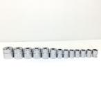 ΘΘ Snap-on Snap-on гнездо I степень B 13 шт. комплект FSM8I~FSM24I немного царапина . загрязнения есть 