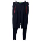 Fin-ch ласты chi леггинсы имеется брюки fro задний na5 тугой SIZE XS черный заметная царапина . загрязнения нет 