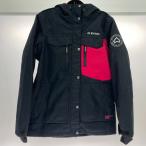 §§ WESTBEACH талия пляж Waltz Jacket лыжи одежда ( жакет ) женский SIZE M черный × розовый заметная царапина . загрязнения нет 
