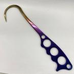 §§ фиолетовый электро- один .hand gaff 64 titanium рука gaff наконечник 4 угол сверло gaff . высшее кислота . Ultra свет немного царапина . загрязнения есть 