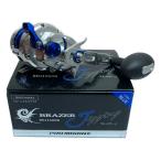** PRO MARINE Pro морской катушка bait reel Blazer J BRJ1500B голубой немного царапина . загрязнения есть 