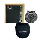 ** sage шалфей TROUT форель 4/5/6 fly reel сумка, с коробкой заметная царапина . загрязнения нет 