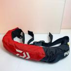 ** DAIWA Daiwa надувной спасательный жилет маленький размер судовой спасательный жилет Sakura Mark сигареты запах есть DF-2709 заметная царапина . загрязнения нет 