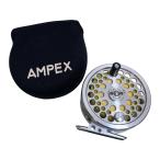 AMPEX fly reel SK-3 с чехлом царапина . загрязнения есть 