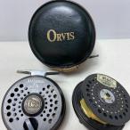 ΨΨ ORVIS fly reel ba тонн ki Rudy ks7/8 с футляром немного царапина . загрязнения есть 