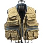 ΣΣ FLUXf look sFairly good fisherfea Lee gdo Fischer рыболовный жилет Large размер немного царапина . загрязнения есть 