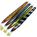 ΣΣ komojig コモジグ ハンドメイドメタルジグ 4個まとめ （2） やや傷や汚れあり