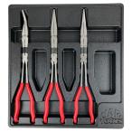 ЗЗ MAC TOOLS Mac double joint long Gree chi плоскогубцы комплект 3шт.@ с футляром PS313DJ красный не использовался . близкий 
