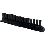 ЗЗ Snap-on Snap-on 8-24mm глубокий ударная головка 14 шт. комплект держатель есть 214SIMFMYA черный царапина . загрязнения есть 