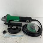 HiKOKI ハイコーキ 100v 100mm 電子ディスクグラインダ 砥石 ピンレンチ付 G10BYE2 グリーン やや傷や汚れあり