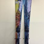 ATOMIC лыжи карвинг-лыжи ATOMIC 143cm Sky голубой немного царапина . загрязнения есть 