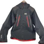 MILLETmi гонки ключ одежда ( жакет ) черный GORETEX немного царапина . загрязнения есть 