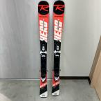 ROSSIGNOL Rossignol лыжи Jr лыжи HERO 110cm красный × черный крепления передний и задний (до и после) регулировка возможность царапина . загрязнения есть 