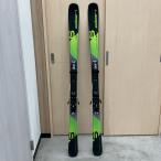 elan Elan карвинг-лыжи черный × зеленый немного царапина . загрязнения есть 