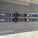 STOCKLI stock li карвинг-лыжи STOCKLI 162cm степень A scale черный × красный заметная царапина . загрязнения нет 