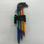 Wera нержавеющая сталь многоцветный hex ключ комплект 022669 заметная царапина . загрязнения нет 