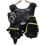 DAIWA Daiwa рыболовный жилет float игра лучший DF-6206 немного царапина . загрязнения есть 