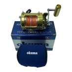 OKUMA обе ось катушка TITUS GOLD TG15L немного царапина . загрязнения есть 