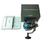 SHIMANO Shimano вращающийся катушка 24 Twin power 4000MHG 046864 заметная царапина . загрязнения нет 