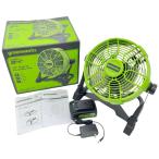 GREENWORK портативный вентилятор lithium ион аккумулятор циркулятор 24V FAN заметная царапина . загрязнения нет 