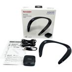 ** SHARP sharp наушники беспроводной шея динамик AN-SS2 черный заметная царапина . загрязнения нет 