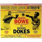 リディック・ボウ vs. マイケル・ドークス 大会ポスター (1993年2月6日ニューヨーク、マジソン・スクエア・ガーデン)