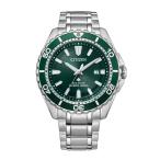 CITIZEN PRO MASTER シチズン プロマスター MARINEシリーズ ダイバーズウォッチ エコドライブ シルバー メンズ腕時計 BN0199-53X
