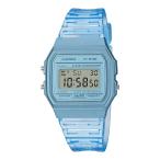  внутренний стандартный товар CASIO Collection Casio коллекция POP легкий тонкий каркас голубой унисекс наручные часы F-91WS-2JH