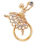 PEARL жемчуг очки держатель шарф кольцо брошь Gold ba Rely naPA-225 P-06533