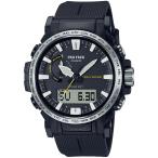 国内正規品 CASIO PRO TREK カシオ プロトレック クライマーライン バイオマスプラスチック ブラック メンズ腕時計 PRW-61-1AJF