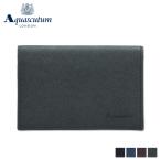 AQUASCUTUM Aquascutum футляр для карточек футляр для визитных карточек чехол для проездного билета чехол для пропуска балка min жевательная резинка мужской натуральная кожа тонкий type вдавлено .AQ-508010