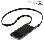 ショッピングセレブ バンドリヤー BANDOLIER スマホショルダー iPhone17 17Pro 17Pro Max スマホケース アイフォン ライナ クローム メンズ レディース RAYNA CHROME ブラック 12RAY
