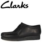 ショッピングクラークス Clarks クラークス ワラビー ブーツ メンズ WALLABEE BOOT ブラック 黒 26155514