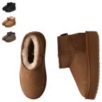 エミュー emu ブーツ ショートブーツ レディース シープスキン STINGER MICRO FLATFORM 2.0 ブラック チェスナット グレー 黒 W13296