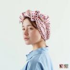 イツキ ITSUKI ナイトキャップ ヘアバンド 2WAY ロングヘア シルク コットン ヘアケア ナイトケア 低刺激 NIGHT CAP ダーク レッド グリーン