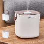 Life on Products ライフオンプロダクツ 加湿器 卓上 小型 お手入れ簡単 650ml スチーム式 間欠運転モード LCAHF014